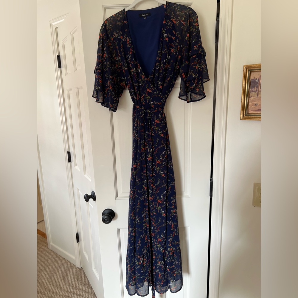MADEWELL MAXI DRESS SIZE LARGE